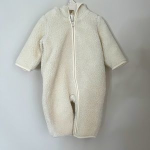 ☃️😄-Baby Gap Sherpa Snow Jumpsuit